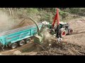 pezzolato pth 1200 g cippatore a tamburo azionato da trattore fendt 930 da 300 hp