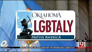 Oklahoma City Man Suing State In Fight Over Pro-LGBT License Plate