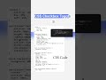 CSS Checkbox Toggle #html #css #shorts #frontenddeveloper