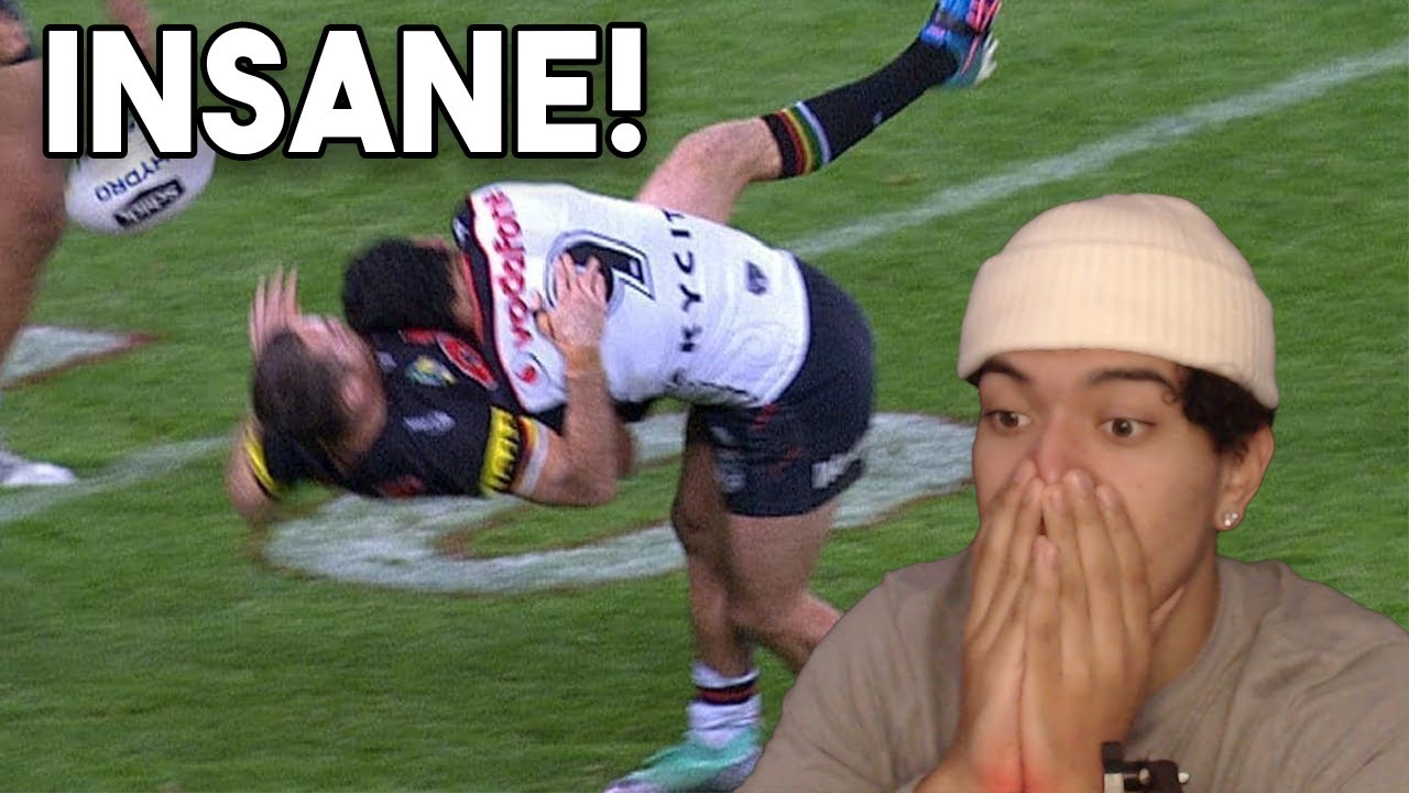 American Reacts To Rugby Brutal Big Hits, Crazy Skills & 1 In A Million ...