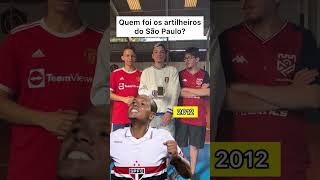 Quem foi o artilheiro do São Paulo por ano? #futebol #brasileirão #spfc #saopaulofc