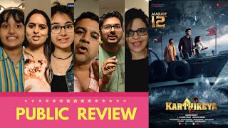 Karthikeya 2 PUBLIC REVIEW | First Day First Show | Nikhil Siddharth, Anupama, Anupam Kher | Hindi