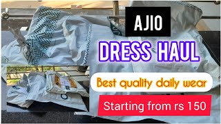 Ajio dress haul | ajio daily wear | affordable daily wear | Best quality dress from ajio |unboxing