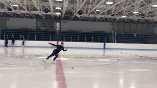 Amira David Junior Free Skate Test 2023