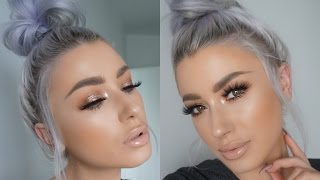 SOFT GLOWY GLAM MAKEUP TUTORIAL | LOLALINER