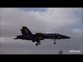 blue angels first day of winter training 2025