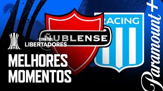 ÑUBLENSE 0 X 2 RACING - MELHORES MOMENTOS | CONMEBOL LIBERTADORES 2023
