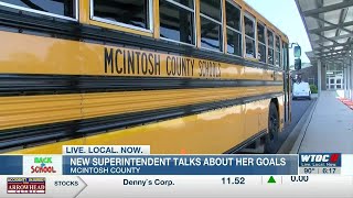 New superintendent leading McIntosh County schools