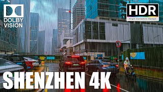 Walking in the Rain: Exploring Nanshan, Shenzhen in Breathtaking 4K HDR