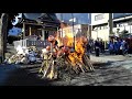 2020.1.13@国栄稲荷神社@左義長祭（どんど焼き）@その３