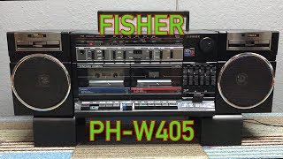 FISHER BOOMBOX PH-W405 DEMO