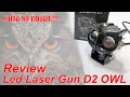 Review LED Laser Burung H4ntu - LED Laser Gun D2 OWL Harga murah meriah