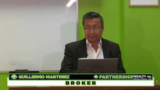 Partnership Realty Guillermo Martinez The new form simplicity ( Online Classes Spanish)