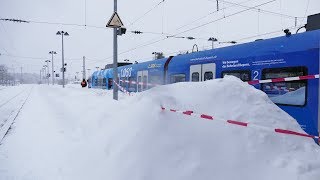 Update - 12.1.19 - Katastrophenfall und Schneechaos in Südbayern...