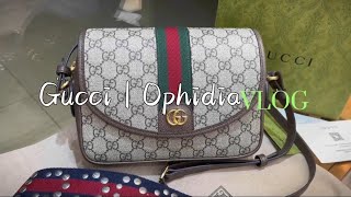 GUCCI古驰Ophidia系列迷你GG肩背包发货实拍