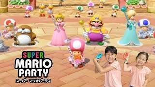 パパママまーちゃんおーちゃんパーディで大盛り上がり♡スーパーマリオパーティ♡ゲーム実況・ニンテンドースイッチhimawari-CH