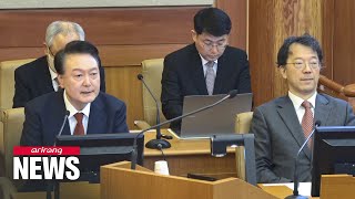 Under-arrest President Yoon defends himself against impeachment at Constitutional Court