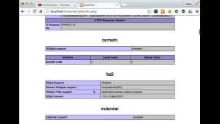 PHP Basics Lesson 05: phpinfo