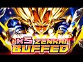 5x ZENKAI BUFFED LF SUPER VEGETA HITS HARD! THE SAIYAN PRINCE DOESN'T BACK DOWN| Dragon Ball Legends