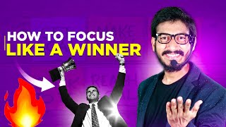How to focus like a winner | Best motivational video #shorts #study #motivation