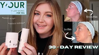 Y'OUR SKINCARE *honest review* | Personalized Skincare Routine