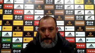 Wolves 1-1 Southampton - Nuno Espirito Santo - Post-Match Press Conference