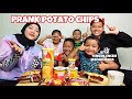 PRANK❗️TERKENA POTATO CHIPS,NASEB TAK MELOMPAT🤣‼️