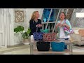 Vera Bradley Iconic Glenna Satchel Handbag on QVC