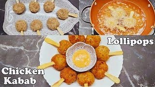 Chicken Popsicle Nuggets Recipe | Chicken Lollipops | Kabab | Chicken Nugget Pops