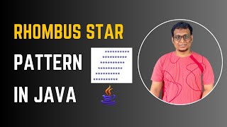 Java Program to Print Rhombus Star Pattern | Pattern Program in Java | Coding Pills