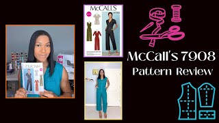 McCall's 7908 Pattern Review| Jumpsuit Pattern Review