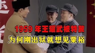 1959年王耀武被特赦，出獄后第一時間想見粟裕，這是為什么？ #紀錄片 #四處觀察 #地理知識 #愛情 #搞笑