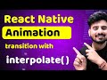 🛑 React Native Reanimated – interpolate #27  | Engineer Codewala