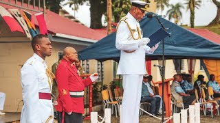 Rear Admiral Viliame Naupoto  - Commissioned 1st ever RFMF Navy Band | 18/09/2020