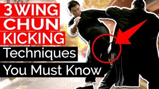3 Wing Chun Kicking Techniques You Must Know