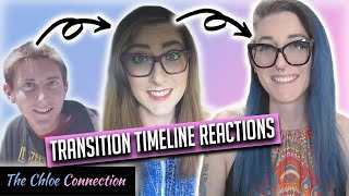 Reacting to My First Year Transition Timeline | 6 Year HRT Anniversary | MTF Transgender