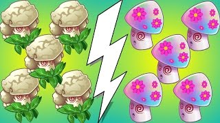 Hypno Shroom Vs Caulipower New Plants | Plants vs Zombies 2 (PvZ 2)