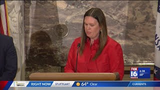 Gov. Sanders announces new "tough, but fair" prison reform package