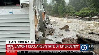 Gov. Lamont declares state of emergency in response to flooding