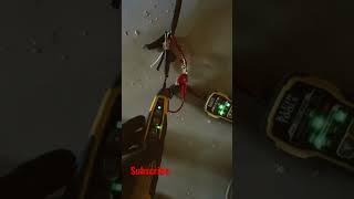 Using a Klein wire tracer to check Homerun circuits ￼ so we can start making up the panel