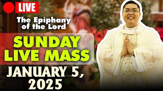 🔴SUNDAY FILIPINO HOLY MASS LIVE TODAY - JANUARY 5, 2025 || FR. JOWEL JOMARSUS GATUS