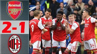 Arsenal vs AC Milan FULL Highlights & All Goals | Club Friendly | 12.13.2022