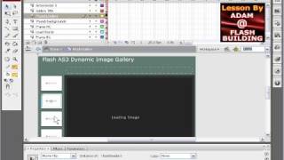 Flash Image Gallery 1.0 External load images Tutorial AS3
