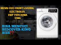 Review mesin cuci front loading Electrolux 7.5KG muat untuk BEDCOVER KING SIZE⁉️