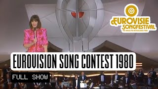 EUROVISION SONG CONTEST 1980 FULL SHOW #EUROVISION - NEW GRAPHICS AND AMENDED POSTCARDS