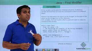 Java - Final Modifier