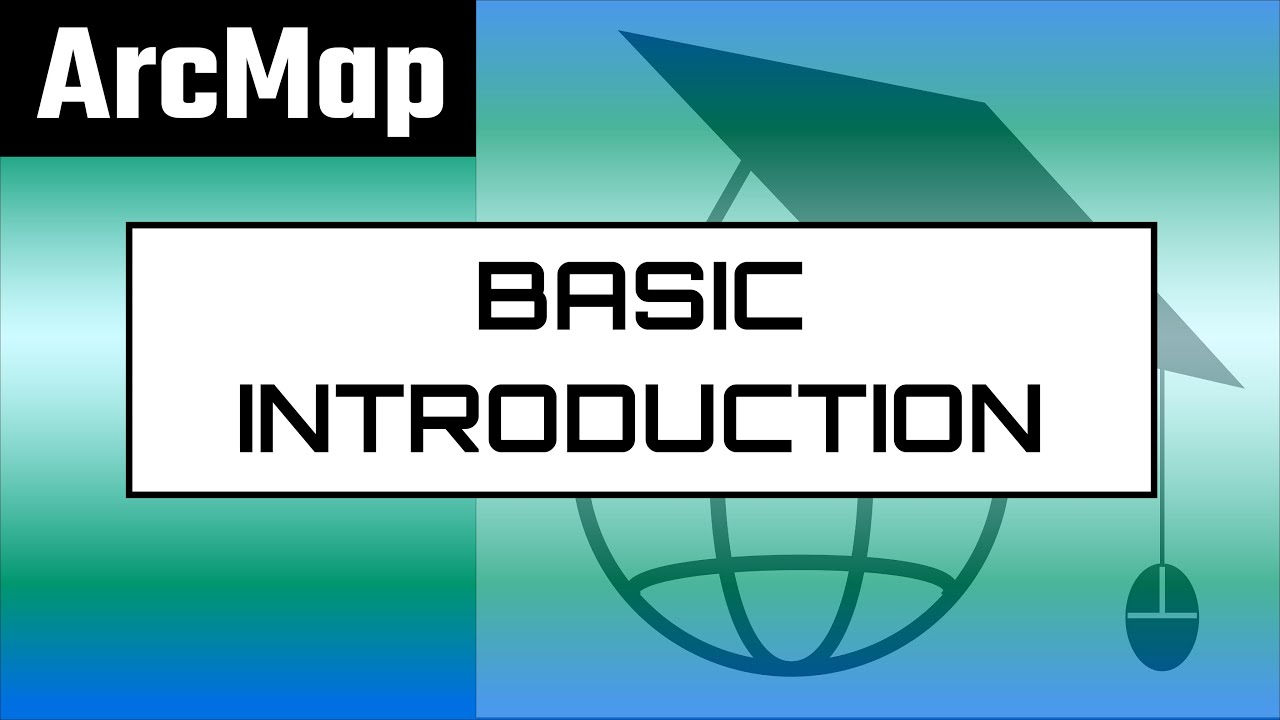 ArcMap Basic Introduction For Beginners - YouTube