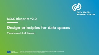 Design principles of data spaces
