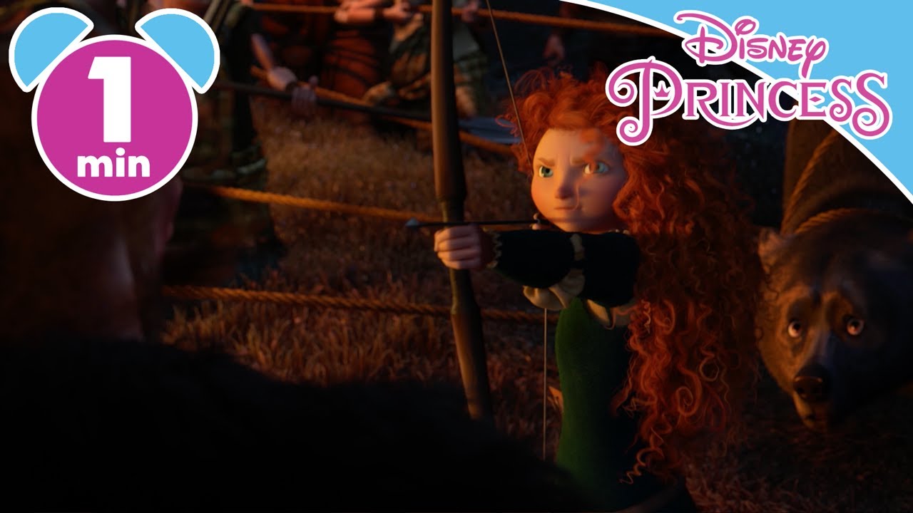 Brave | Merida And The Triplets Save Their Mother | Disney Princess # ...