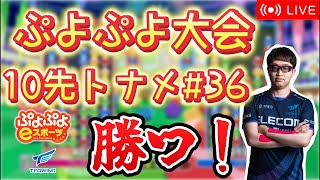 【大会】10先トナメ#36【ぷよぷよeスポーツ】【縦型配信 】